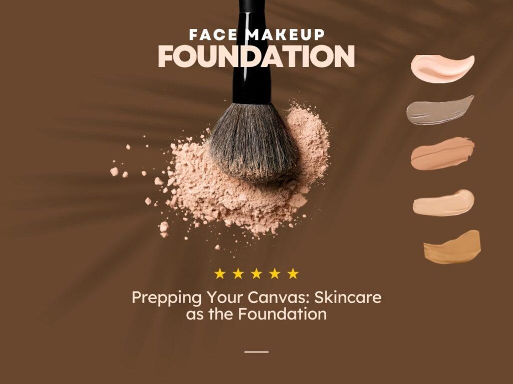 Prepping Your Canvas Skincare as the Foundation