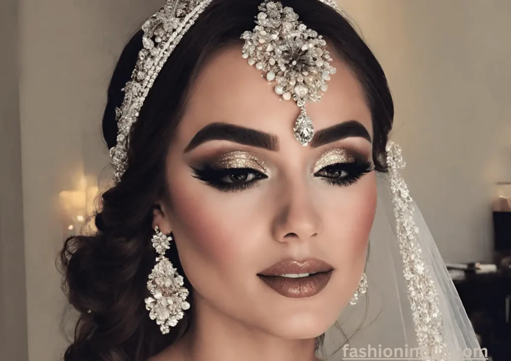 Glitter Bridal Makeup Looks: Sparkle on Your Special Day