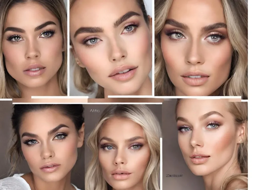 different Flawless Natural Makeup Looks