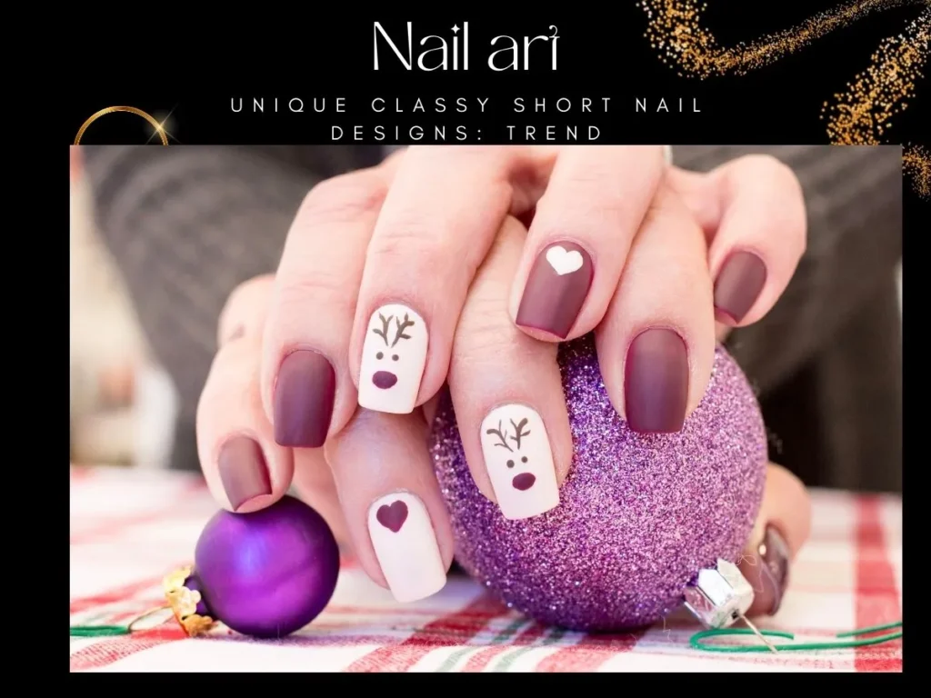 Unique Classy Short Nail Designs