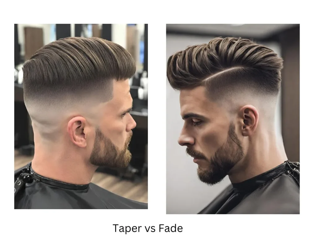 Taper vs Fade