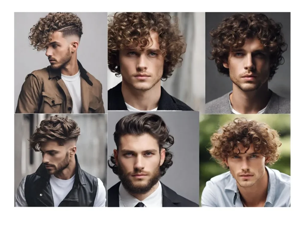 Curly and Wavy Styles for Round Faces