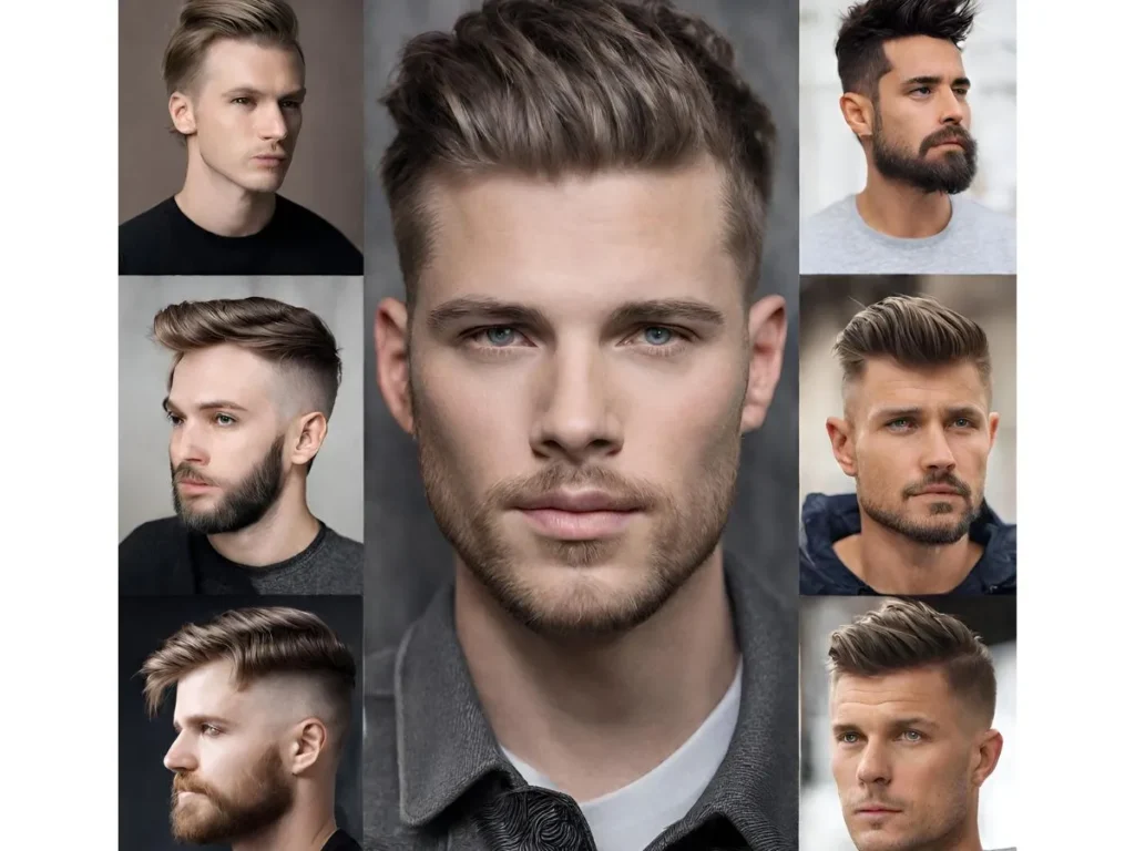 Haircuts for Men Round Face Shape