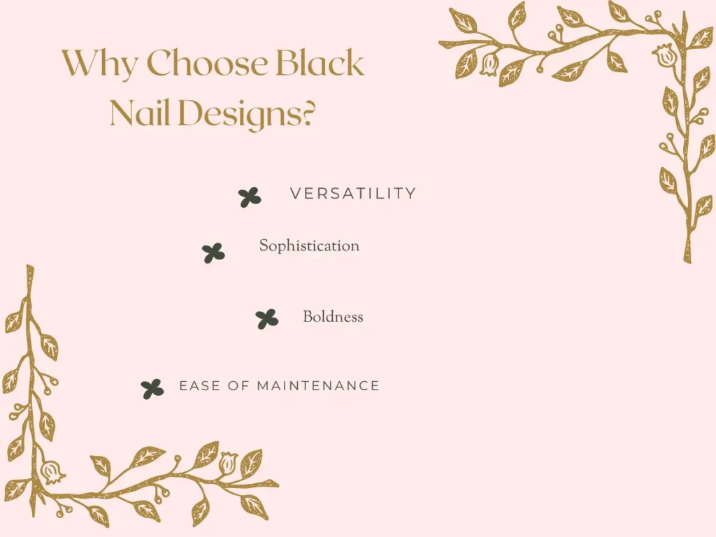 Why Choose Black Nail Designs?